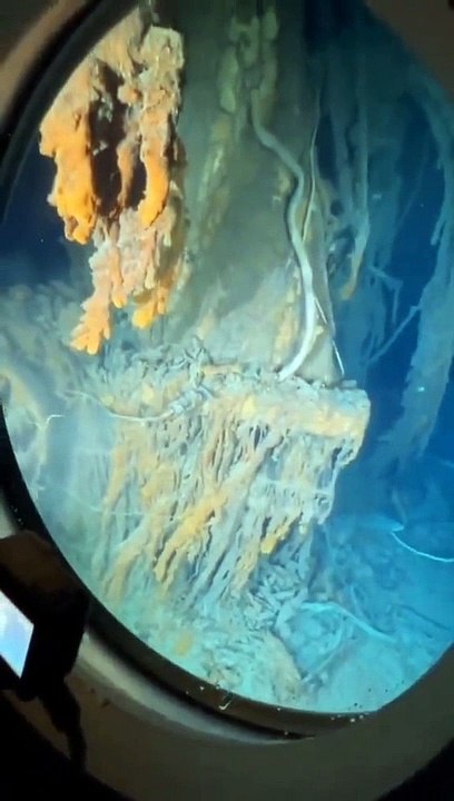 OceanGate reveals footage captured of the Titanic before the implosion!