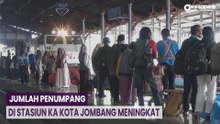 Libur Iduladha, Jumlah Penumpang di Stasiun KA Kota Jombang Melonjak