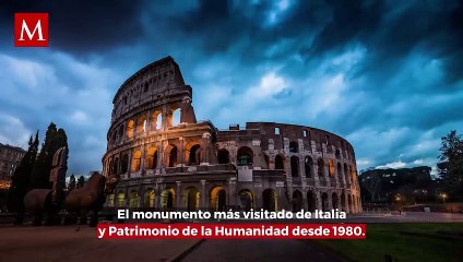 Turista irresponsable: Raya los muros del Coliseo de Roma