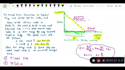 Applied Optimization - Where to build new road