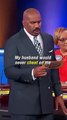 Family Feud - Steve Harvey shouts this one back!