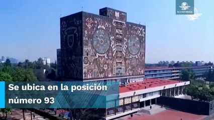 UNAM vuelve al grupo de las 100 mejores universidades del mundo
