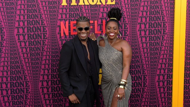 John Boyega and Teyonah Parris attend Netflix's They Cloned Tyrone premiere in Los Angeles