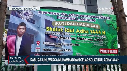 Rabu 28 Juni 2023, Warga Muhammadiyah Gelar Solat Idul Adha 1444 H