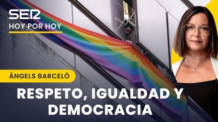 "A los que quitan banderas LGTBI": el mensaje de Àngels Barceló a la ultraderecha el Día del Orgullo