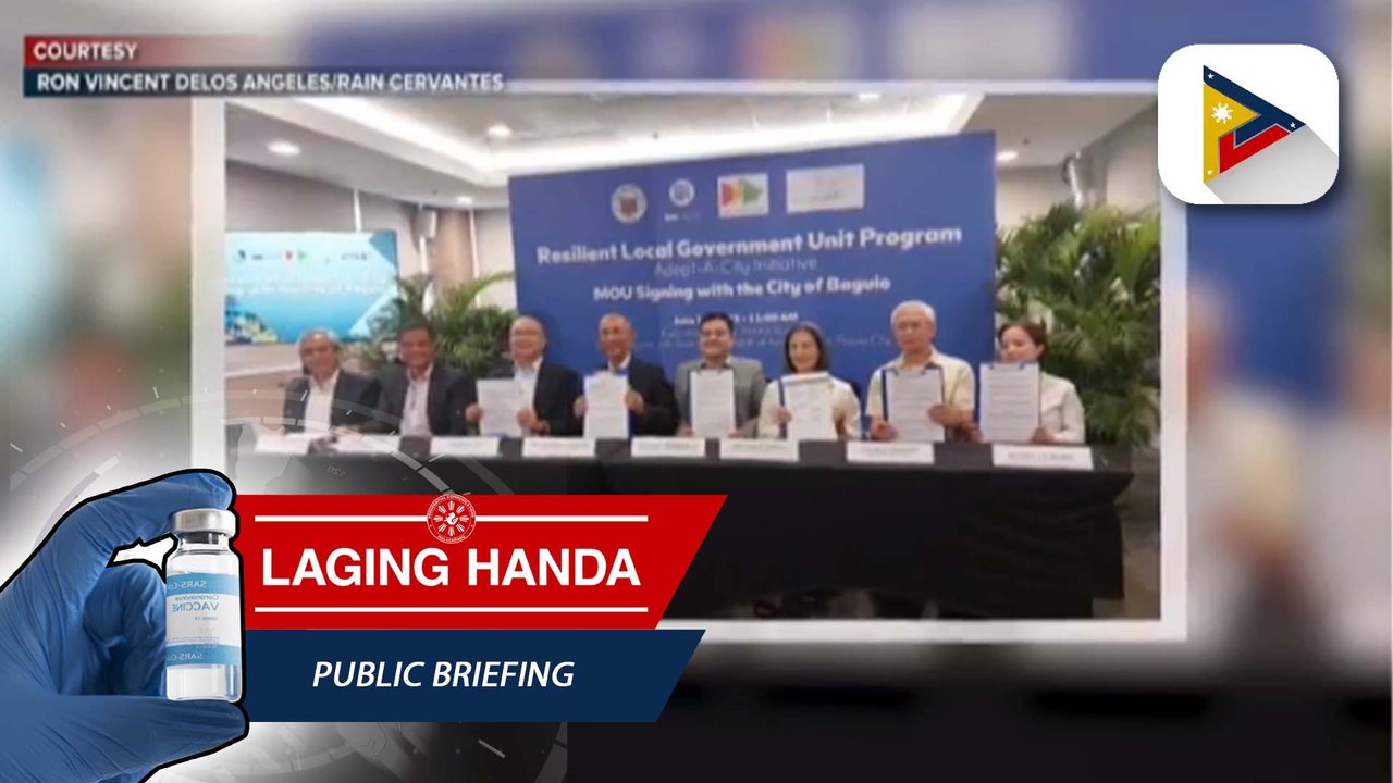 Pribadong sektor, katuwang ng Baguio City sa pagiging disaster at climate resilient at ng La Trinidad bilang landslide resilient