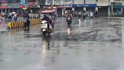 जबलपुर शहर में मानसून की जोरदार बारिश