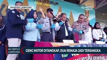 Polisi Kembali Amankan Geng Motor, 2 Remaja Jadi Tersangka!