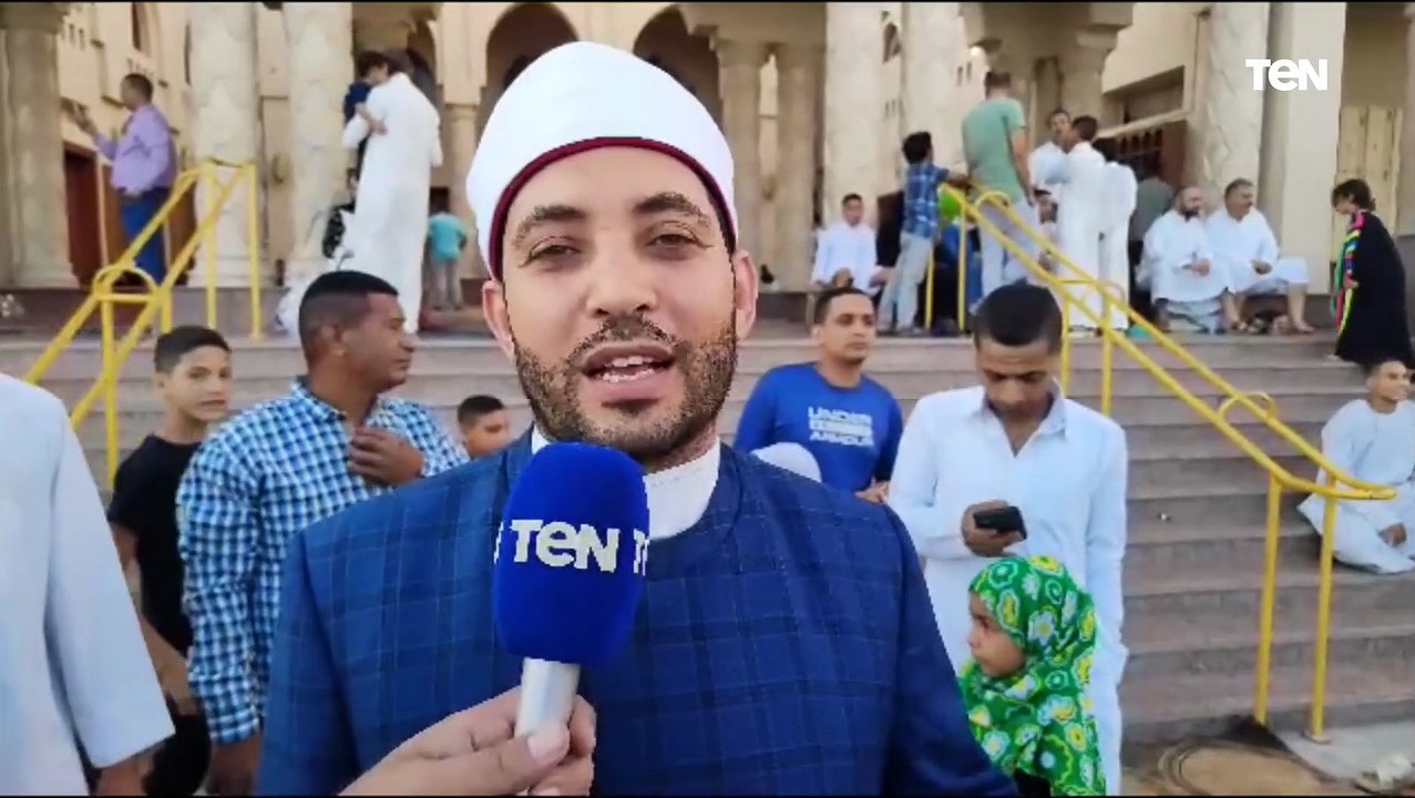 كاميرا Ten ترصد أجواء صلاة عيد الأضحى من مدينة الغردقة  بالبحر الأحمر