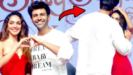 Kartik Aaryan Saves Kiara Advani From Wardrobe Malfunction