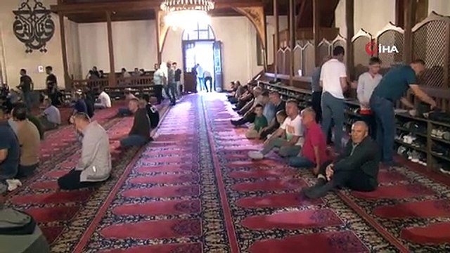 Selimiye Camii'nde Kurban Bayramı namazı coşkusu