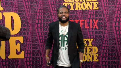 Kia Shine attends Netflix's "They Cloned Tyrone" premiere in Los Angeles