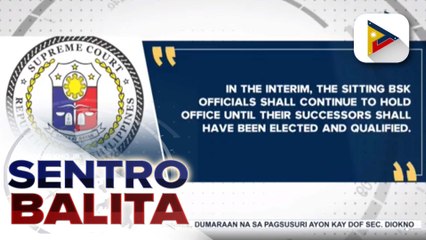 SC, idineklarang ‘unconstitutional’ ang pagpapaliban ng December 2022 Barangay at SK elections
