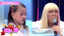 Vice Ganda challenges Mini Miss U Jewel's acting skills | Mini Miss U