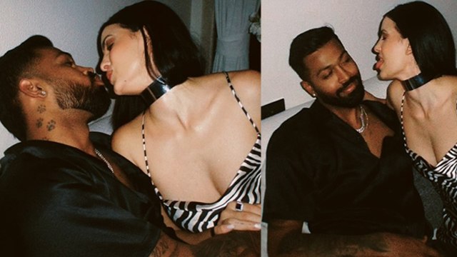 Hardik Pandya Wife Natasa Stankovic Lip Lock Viral, Boldness की हद पार करते...| Boldsky
