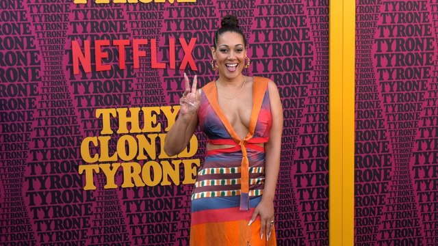 Cynthia Kaye McWilliams attends Netflix's They Cloned Tyrone premiere in Los Angeles