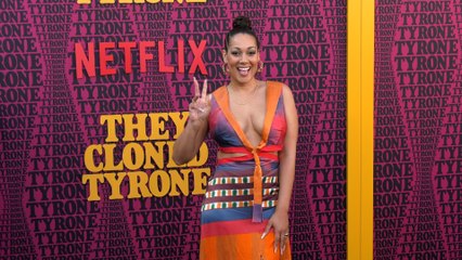 Cynthia Kaye McWilliams attends Netflix's "They Cloned Tyrone" premiere in Los Angeles