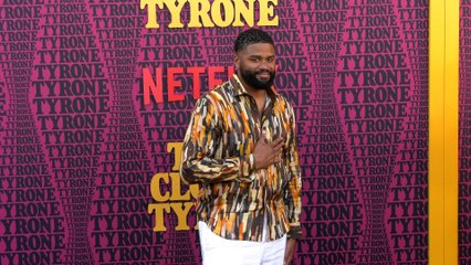 Eric Robinson Jr. attends Netflix's "They Cloned Tyrone" premiere in Los Angeles