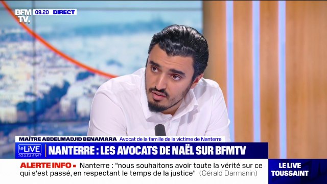 Ses propos sont mesurés mais ne sont pas satisfaisants estime l'avocat de la famille de Naël à propos de l'intervention de Gérald Darmanin