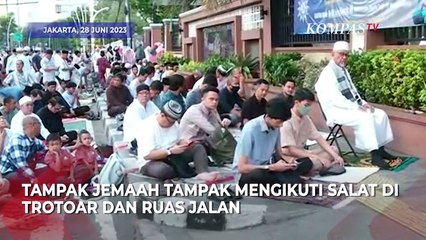Suasana Salat Iduladha di Gedung PP Muhammadiyah