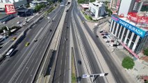İstanbul'da Kurban Bayramı'nın ilk günü trafik yüzde 2'ye düştü