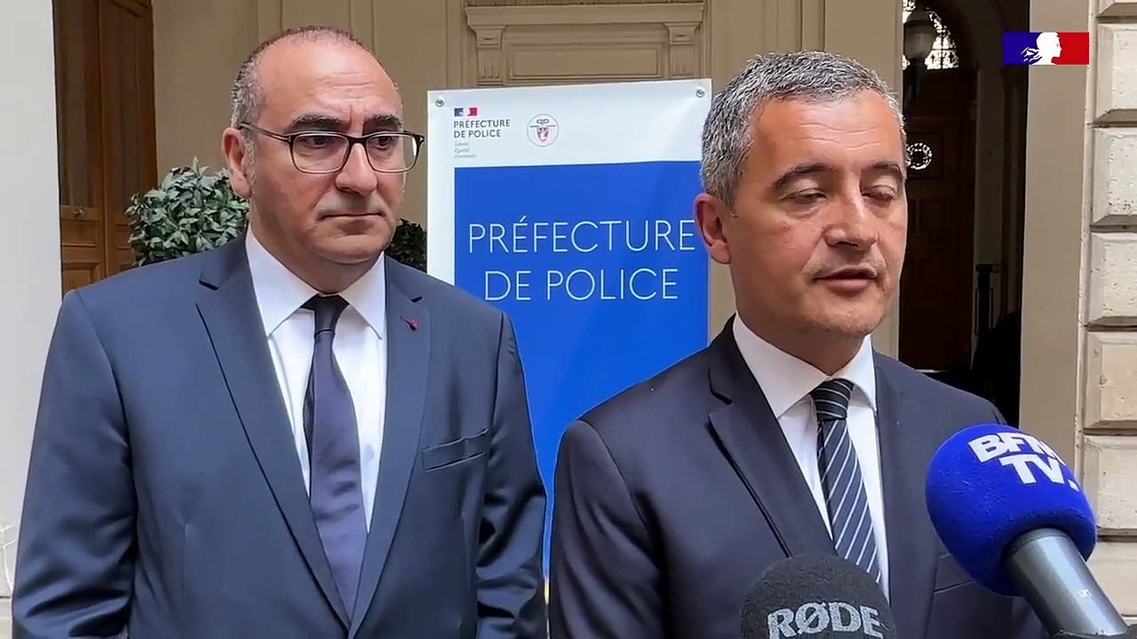 Ado tué par la police - Regardez la prise de parole de Gérald Darmanin ce matin après la nuit de tension: Le ministre Gérald Darmanin "appelle au calme" - VIDEO