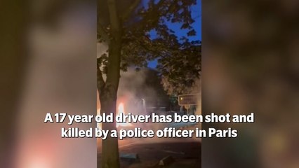 Paris police shooting sparks unrest in Nanterre