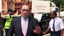 Spacey arrives to stand trial for alleged sex offences