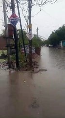 घरों व दुकानों में भरा बारिश का पानी, रास्ते हुए जलमग्न