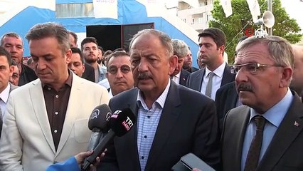 Bakan Özhaseki: 'Yaraları saracağız, milletimizin yüzünü güldüreceğiz'