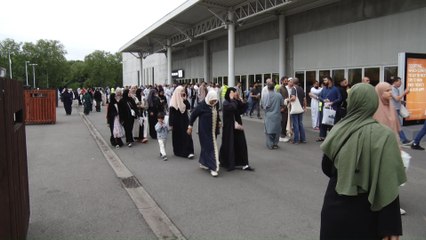 Plus de 8.000 personnes pour la prière de la Fête du sacrifice au Palais 12 à Bruxelles