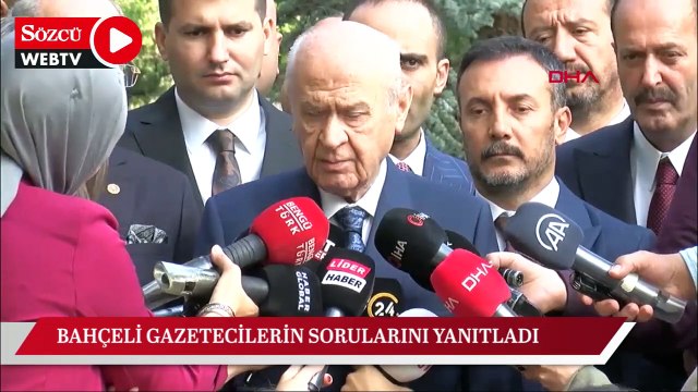 Bahçeli’den ‘kongre’ açıklaması: ‘Erken yapalım’ dersek…