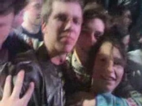 Concert Gossip @ Lyon (Le Transbordeur) - scène envahie