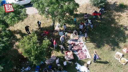İstanbul'da yol kenarları kurban kesim yerine döndü