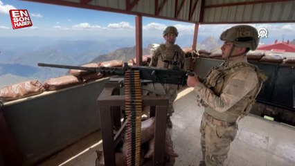 Kahraman Mehmetçik bayramda vatan nöbetinde