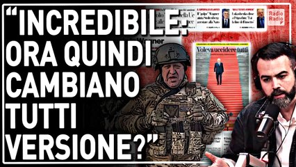 Wagner: infine la verità ▷ Borgonovo: "Da 200 km da Mosca a 200 da Kiev, altro che fine di Putin"