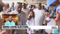 Sierra Leone's president wins second term as opposition disputes result