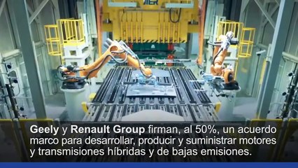 Renault y la china Geely crean una nueva compañía global. Video Motor Pro