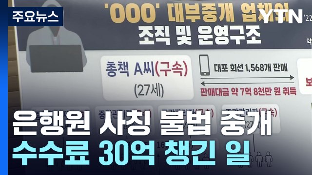'햇살론' 받게 해주겠다 ...불법 수수료 수십억 챙긴 일당 송치 / YTN