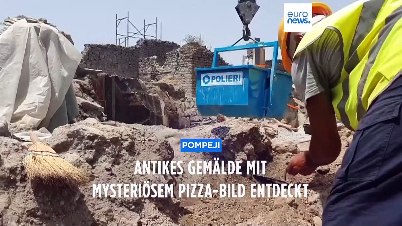 Mit Datteln belegt! Pizza-Vorgänger auf antikem Gemälde entdeckt