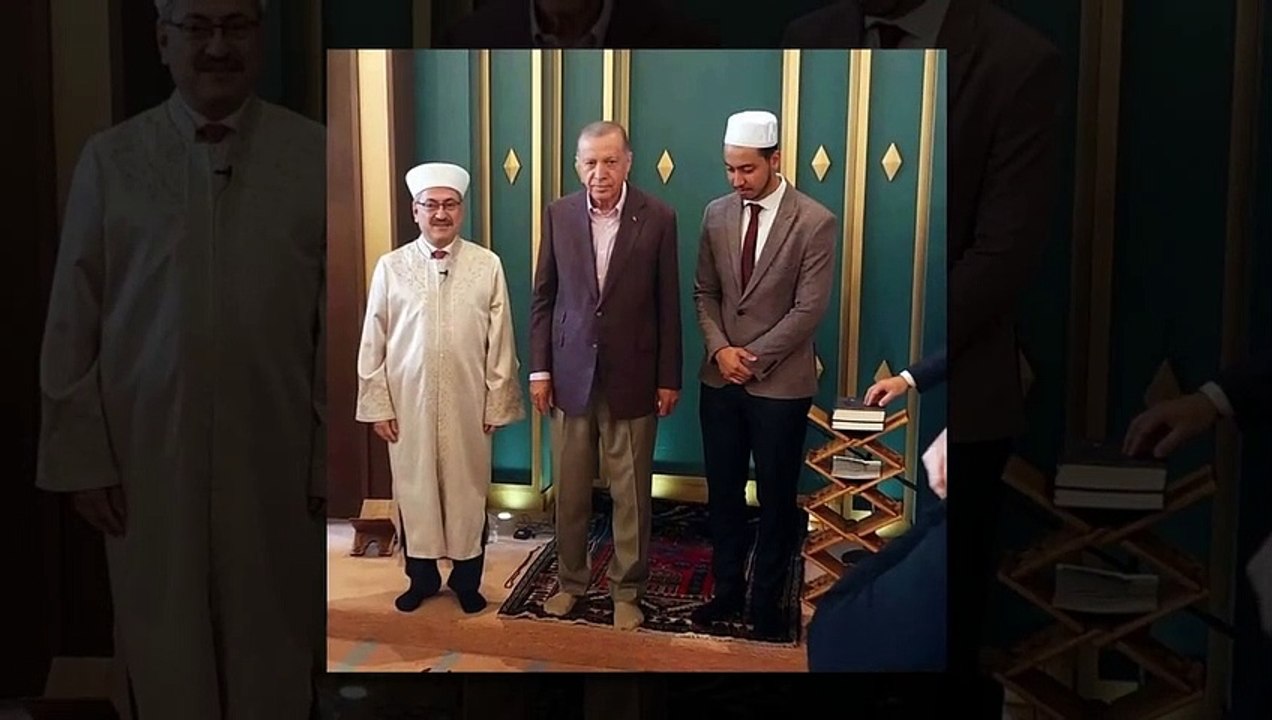 Cumhurbaşkanı Erdoğan bayram namazını Marmaris'te kıldı