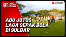 Rusuh! Aksi Adu Jotos Warnai Turnamen Sepak Bola di Sulbar