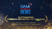 GMA Integrated News, kinilala sa 2023 Pro Patria Journalism Awards ng Rotary Club of Manila