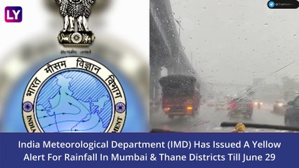 Download Video: Mumbai Rains: Heavy Rains Lash City, Yellow Alert Issued; Netizens Share Pictures And Videos