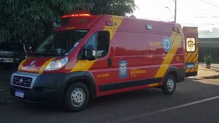 Idosa cai da cama e é socorrida pelo Siate no Santa Cruz