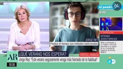 Jorge Rey desvela qué tiempo hará en verano: «Será más húmedo de lo habitual»