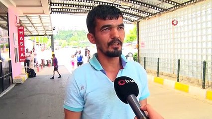 Makineye parmağını kaptıran acemi kasap hastanelik oldu