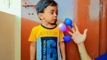 Fun with Balloons: Happy Balloon Finger Family Song and Singing Daddy Finger Song