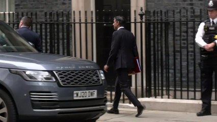 Sunak leaves No. 10 ahead of PMQs
