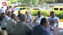 Antalya'da Bakan Mehmet Nuri Ersoy taksicilerle bayramlaştı